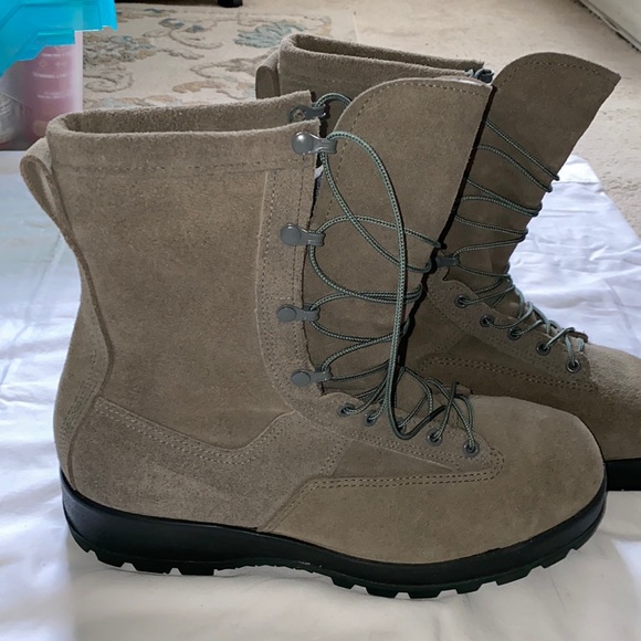 Belleville Army Combat Boots Size Men's 12 W labeled - Picture 4 of 13